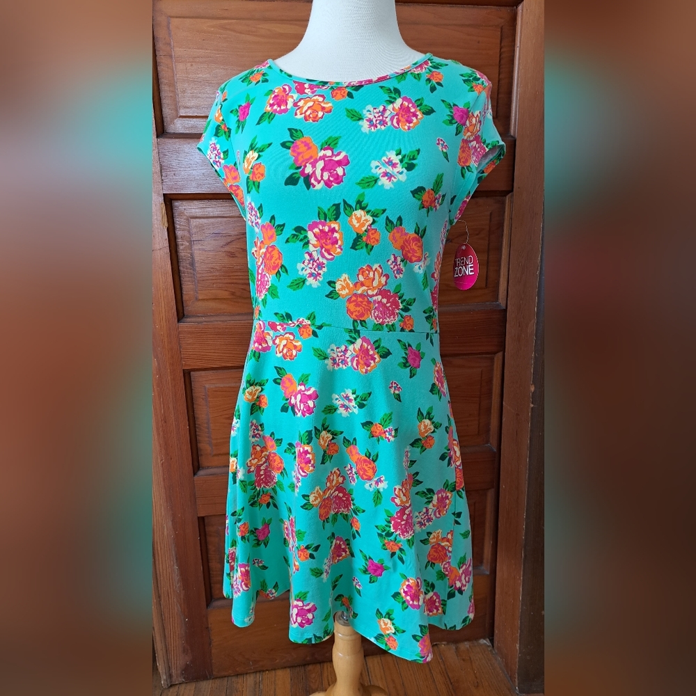 Bongo casual summer dress NWT old Sears stock Size L Cute!!